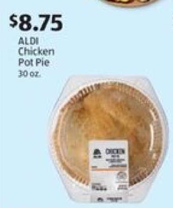 ALDI Chicken Pot Pie