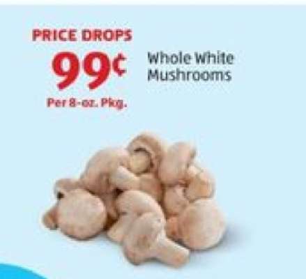 Whole White Mushrooms