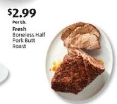 Fresh Boneless Half Pork Butt Roast