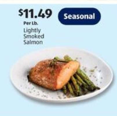Lightly Smoked Salmon