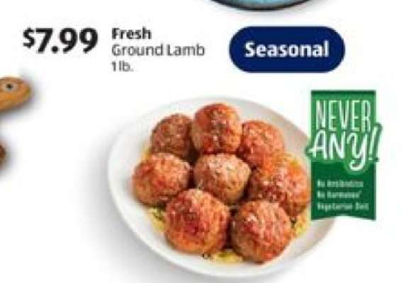 Fresh Ground Lamb
