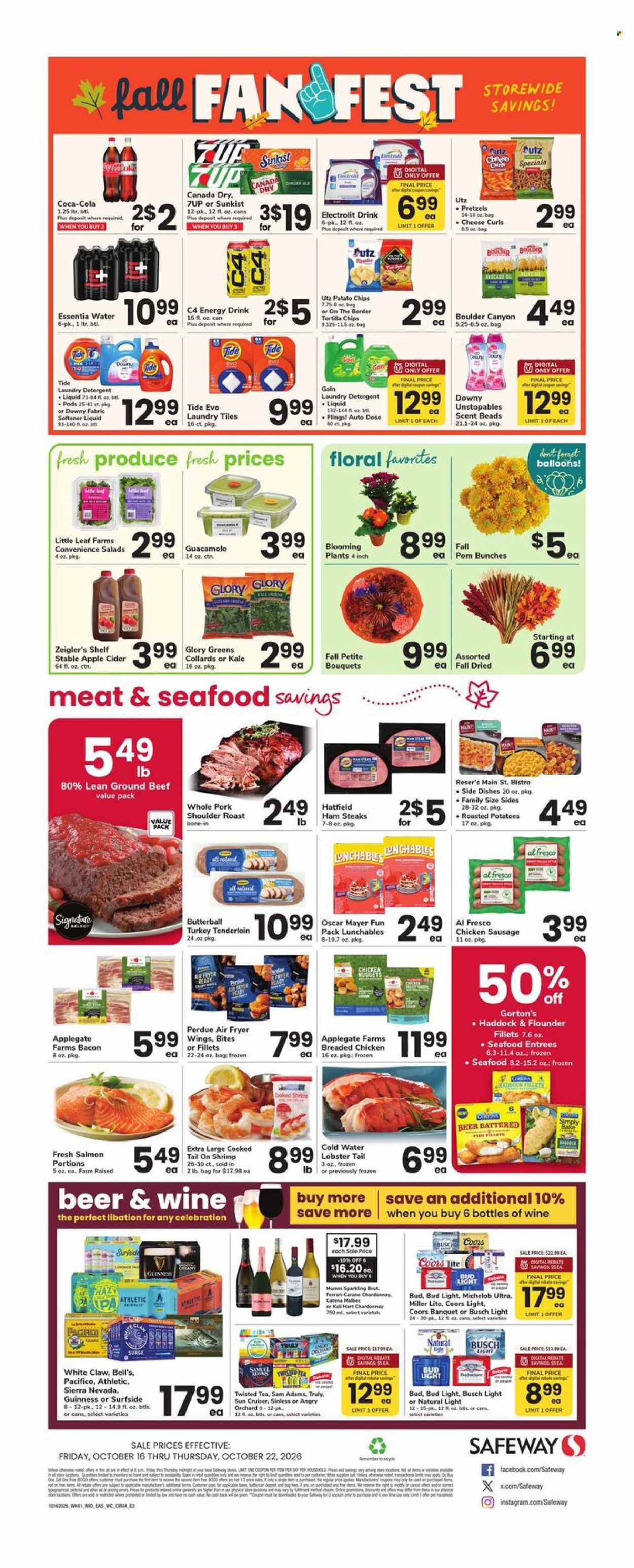 Safeway ad  - 10.16.2026 - 10.22.2026. Page 4
