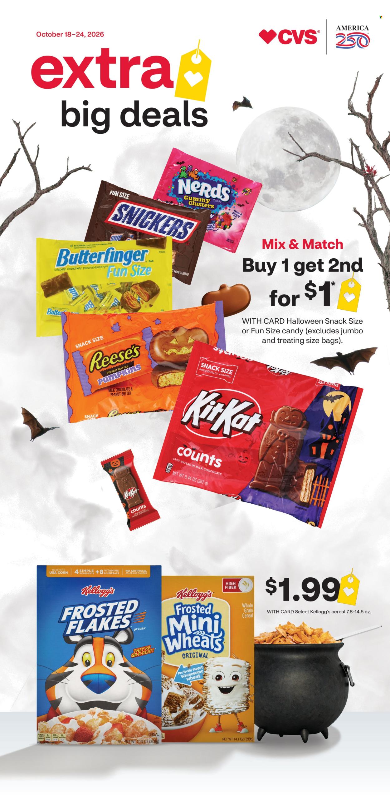 CVS Pharmacy ad  - 10.18.2026 - 10.24.2026. Page 1