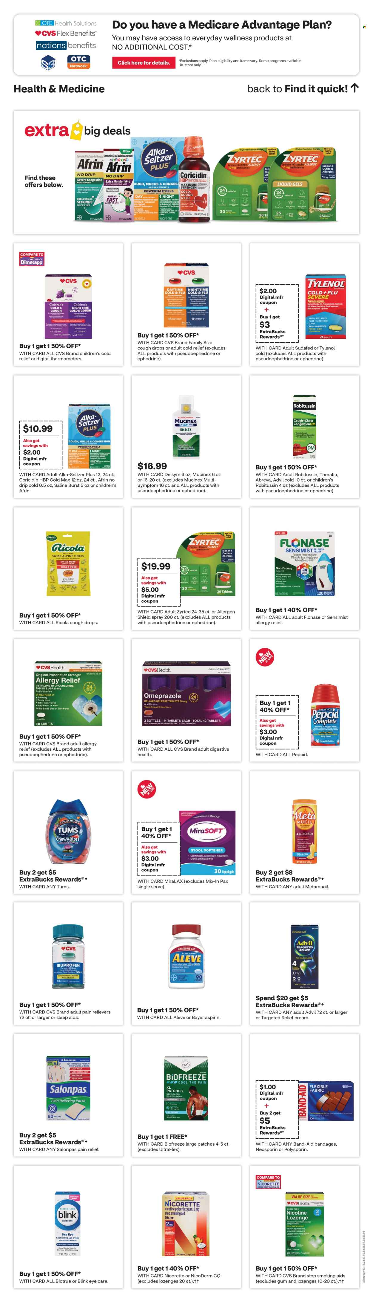 CVS Pharmacy ad  - 10.18.2026 - 10.24.2026. Page 7