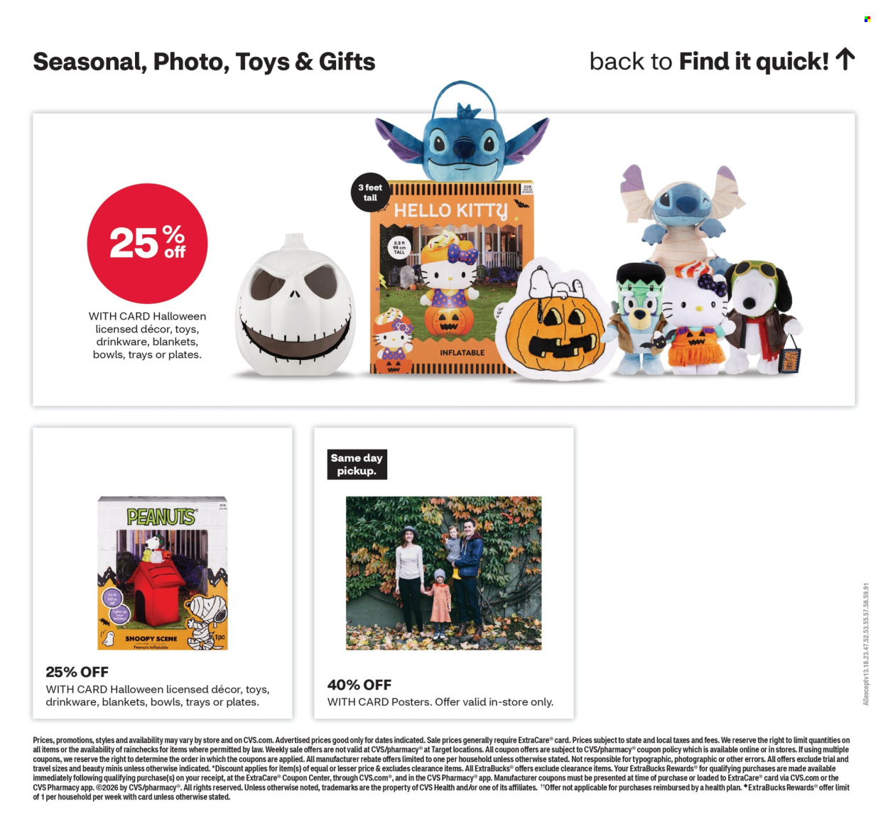 CVS Pharmacy ad  - 10.18.2026 - 10.24.2026. Page 19