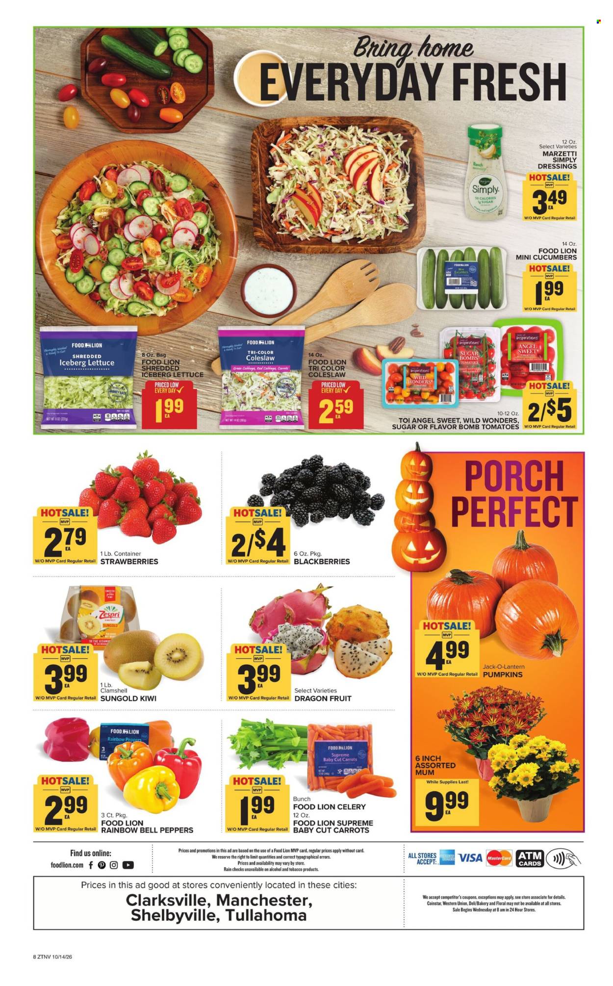 Food Lion ad  - 10.14.2026 - 10.20.2026. Page 2