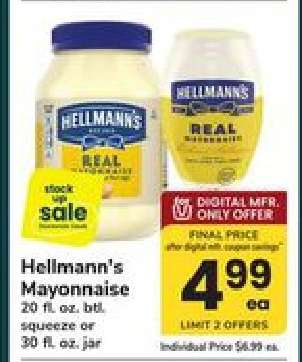Hellmann's Mayonnaise
