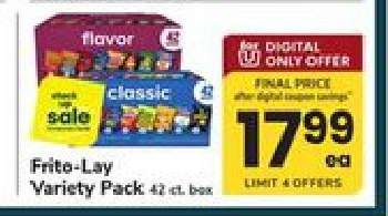 Frito Lay Variety Pack