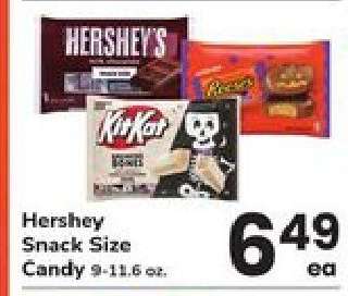 Hershey Snack Size Candy
