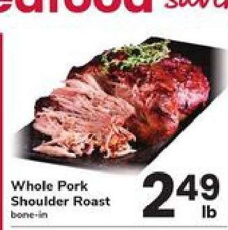 Whole Pork Shoulder Roast