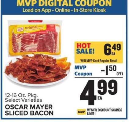 Oscar Mayer Sliced Bacon