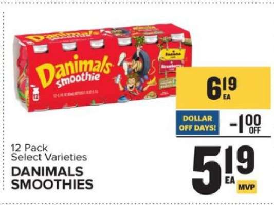 Danimals Smoothies