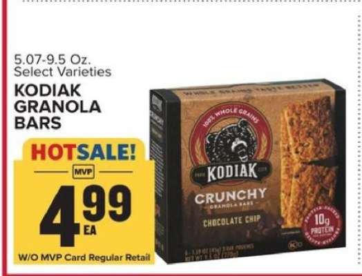 Kodiak Granola Bars
