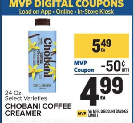 Chobani Coffee Creamer*