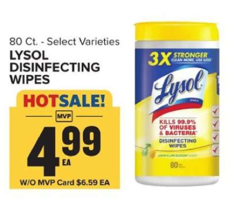 Lysol Disinfecting Wipes