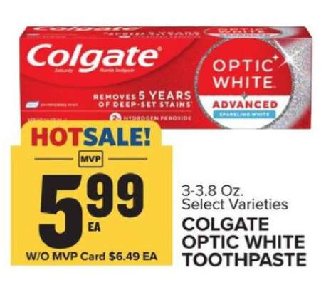 Colgate Optic White Toothpaste