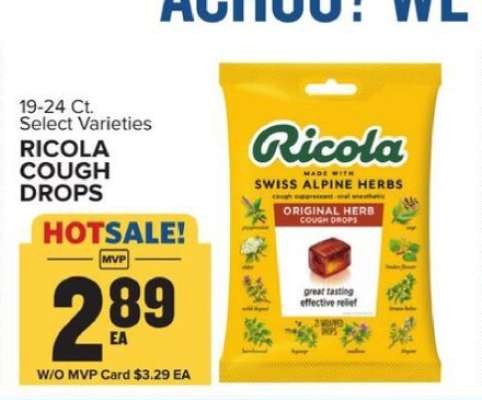 Ricola Cough Drops