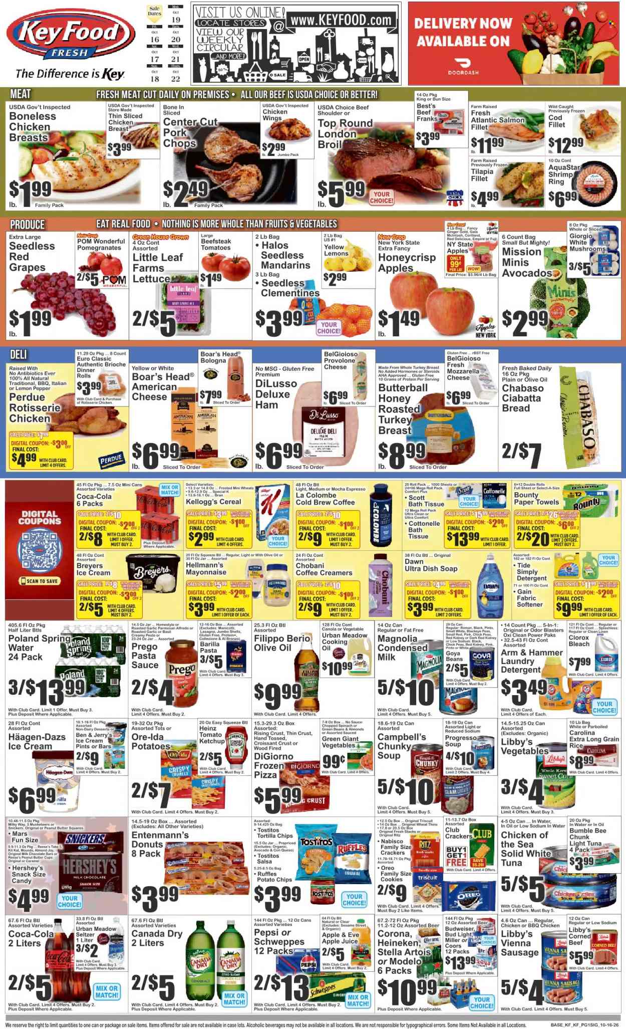 Key Food ad  - 10.16.2026 - 10.22.2026. Page 1