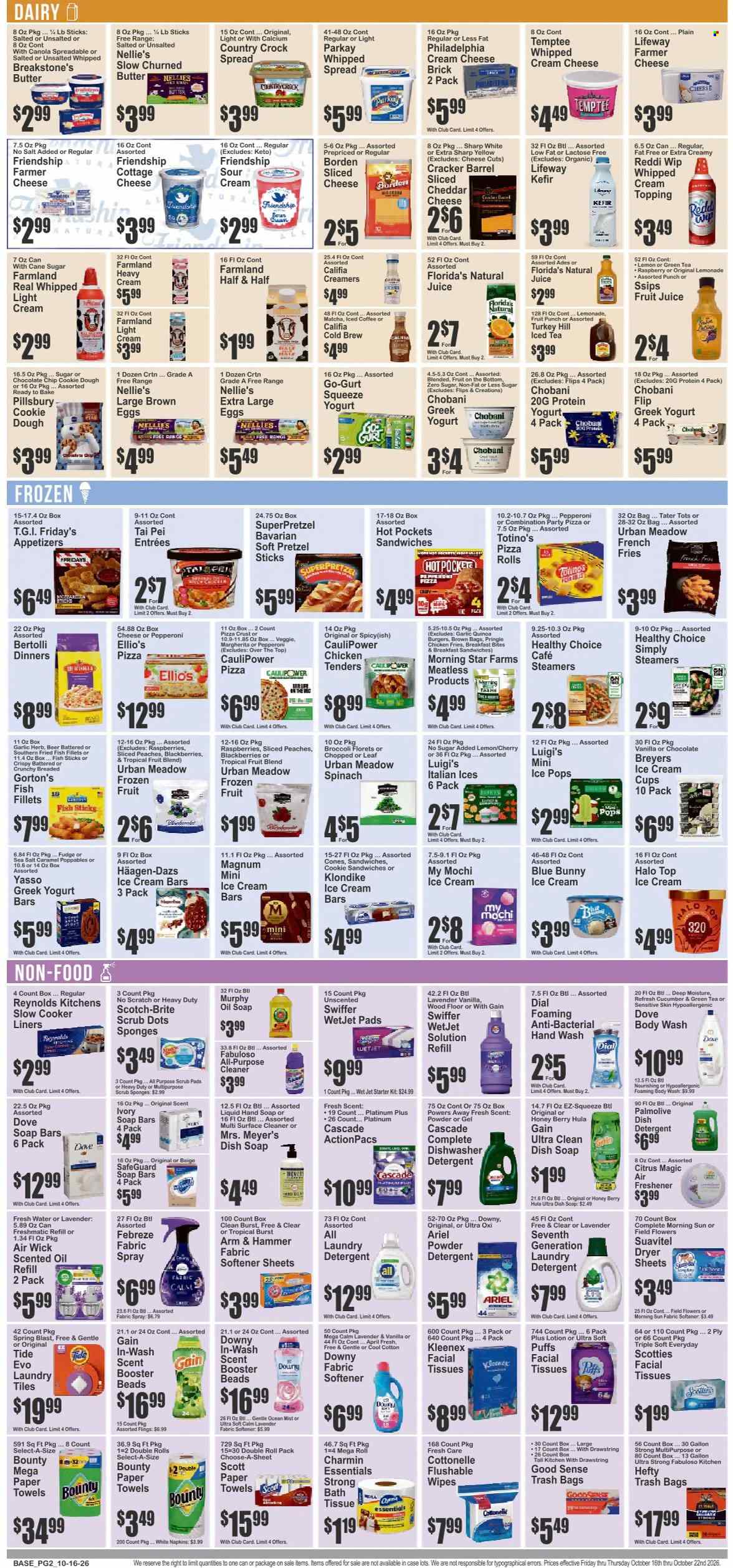 Key Food ad  - 10.16.2026 - 10.22.2026. Page 2