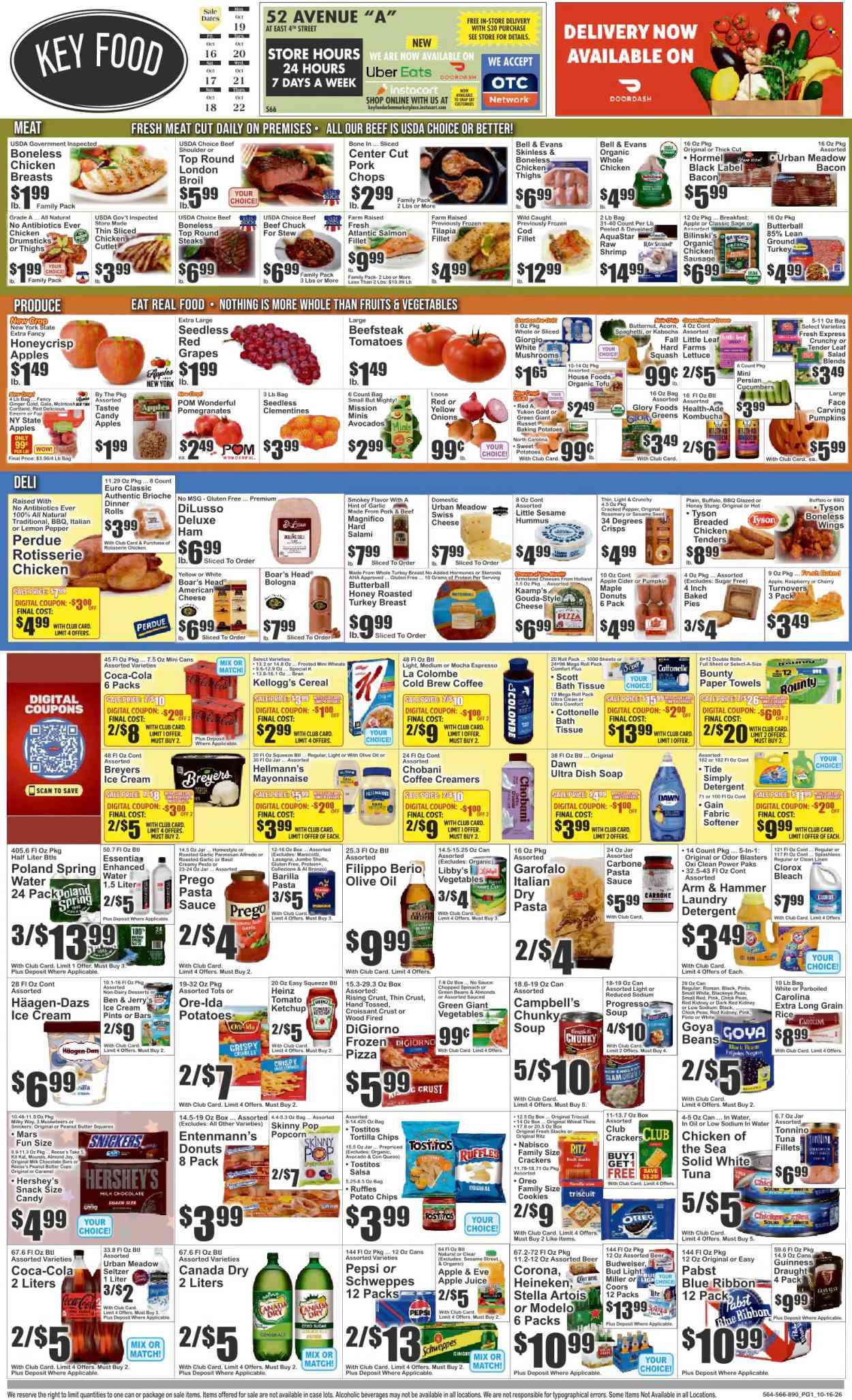 Key Food ad  - 10.16.2026 - 10.22.2026. Page 1