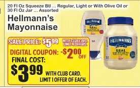Hellmann's Mayonnaise