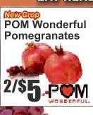 Pom Wonderful Pomegranates