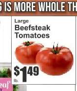 Large Beefsteak Tomatoes