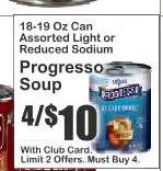 Progresso Soup