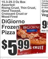 DiGiorno Frozen Pizza*