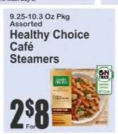 Healthy Choice Café Steamers
