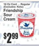 Friendship Sour Cream