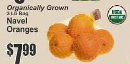 Navel Oranges