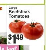 Large Beefsteak Tomatoes