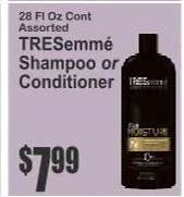 Tresemme Shampoo or Conditioner