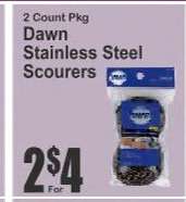 Dawn Stainless Steel Scourers