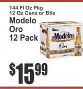 Modelo Oro 12 Pack