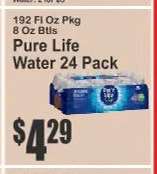 Pure Life Water 24 Pack