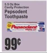 Pepsodent Toothpaste