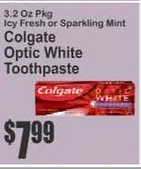 Colgate Optic White Toothpaste