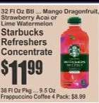 Starbucks Refreshers Concentrate