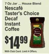 Nescafé Taster's Choice Decaf Instant Coffee