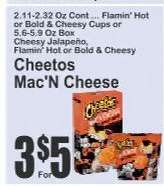 Cheetos Mac'N Cheese