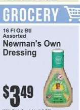 Newman's Own dressing