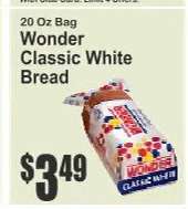 Wonder Classic White Bread