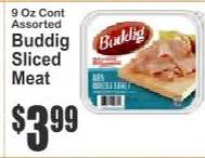 Buddig Sliced Meat