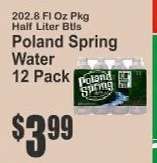 Poland Spring Water 12-Pack