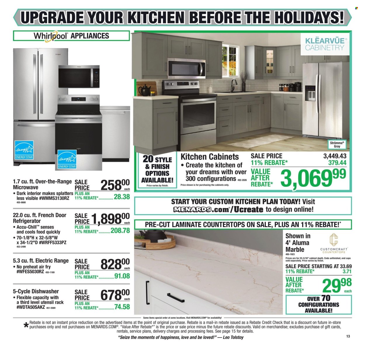 Menards ad  - 10.15.2026 - 10.25.2026. Page 16