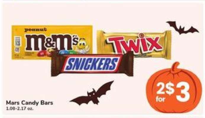 Mars Candy Bars