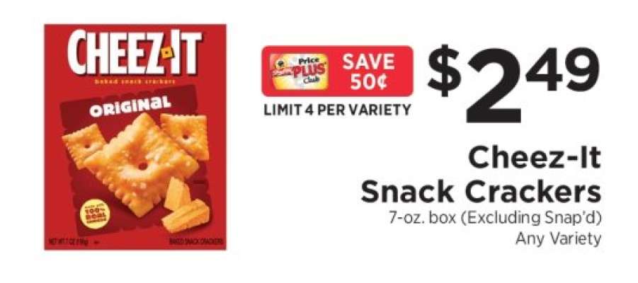Cheez-It Snack Crackers
