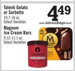 Talenti Gelato or Sorbetto